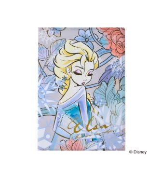 A4クリアファイル エルサ ロイヤルフローラル DAIG
