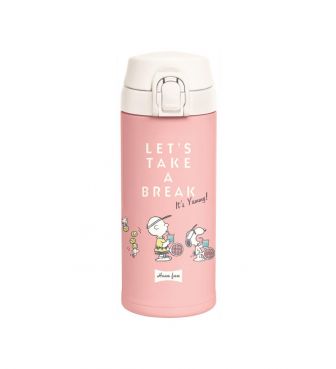 ワンプッシュボトル350ml テニス スヌーピー