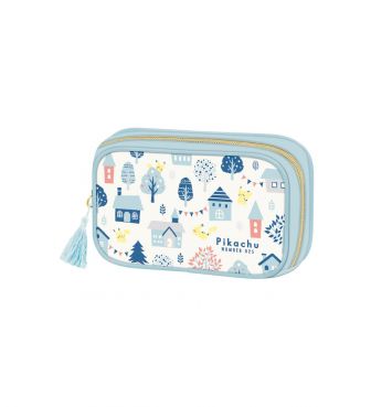 仕切り付きポーチ フォレストタウン ピカチュウ