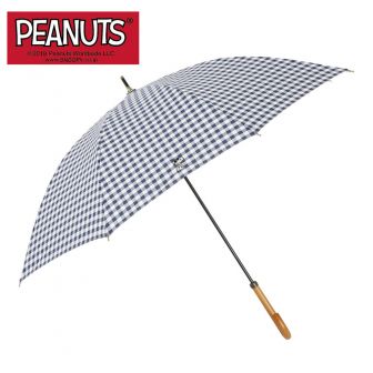 One Point Embroidery Parasol From PEANUTS ﾈｲﾋﾞｰﾁｪｯｸ