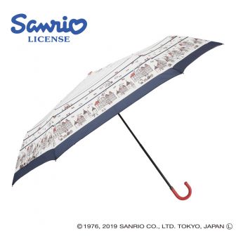 SANRIO Casual Umbrella ﾊﾛｰｷﾃｨ/おでかけﾎﾞｰﾀﾞｰM