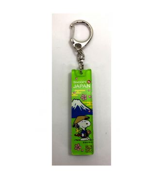 アクリルスティックキーホルダー 富士山 スヌーピー USHI