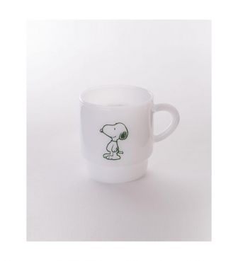 <MILKWARE>STACKING MUG / SNOOPY1