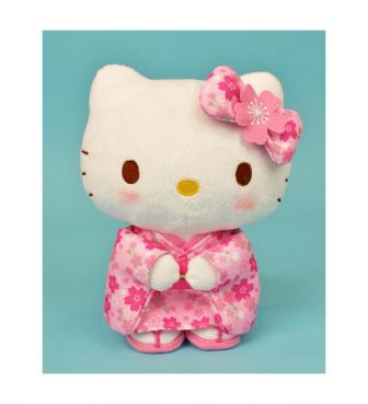 ぬいぐるみ ハローキティ S 桜着物 NAKA