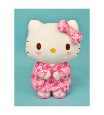 ぬいぐるみ ハローキティ M 桜着物 NAKA