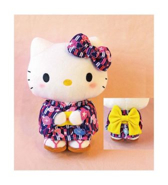 ぬいぐるみ ハローキティ S 浴衣アサガオ NAKA