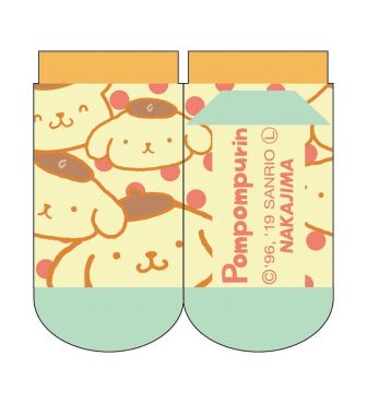 キッズソックス ポムポムプリン カラフル NAKA