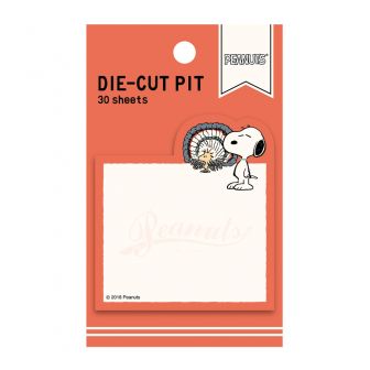 スヌーピーDIE-CUT PIT付箋/レッツダンス