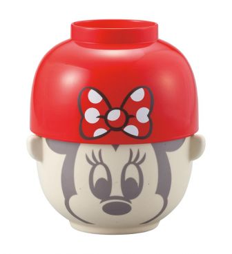 ディズニー 汁椀・茶碗セット 大 ミニーマウスリボン