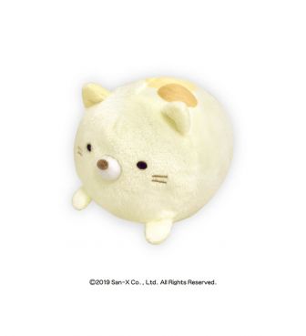 ぬいぐるみプルバック ねこ すみっコぐらし SKJA