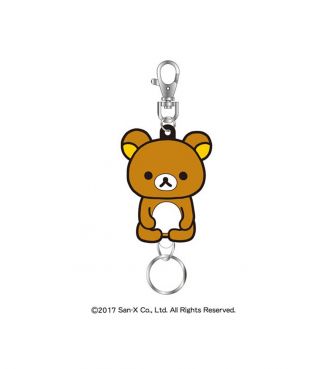ラバーリールキーホルダー 全身 リラックマ SKJA