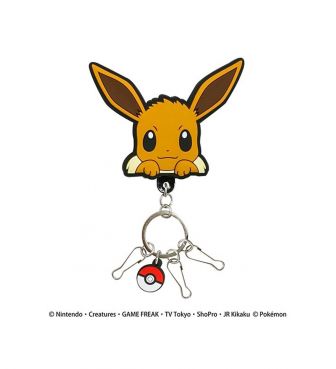ラバークリップキーチェーン イーブイ SKJA