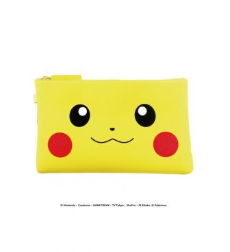 シリコンポーチ NUU(ヌウ) フェイス ピカチュウ SKJA