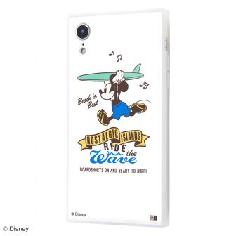 iPhone XR /『ディズニーキャラクター』/耐衝撃ケース KAKU トリプルハイブリッド/『ミッキーマウス/Beach is Best』