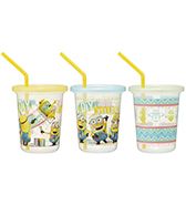 ストロー付タンブラー320ml 3個セット ミニオン 19