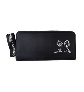 SNOOPY&FARON高密度ナイロンラウンド長札