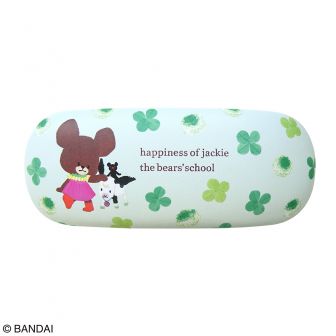 メガネケース happiness of jackieグリーン