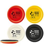 プレート4Pセット Mickey Mouse Cheerful