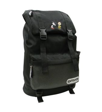 OUTDOORコラボフラップリュック スヌーピー&チャーリーブラウン ARTW