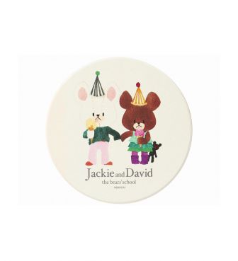 吸水コースター デート ジャッキー&デイビッド くまのがっこう