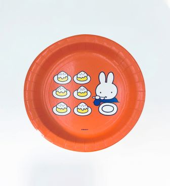 【miffy collection】ペーパープレート 23cm オーソドックス GLYP