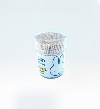 【miffy collection】ピックス（爪楊枝） 350本 オーソドックス GLYP