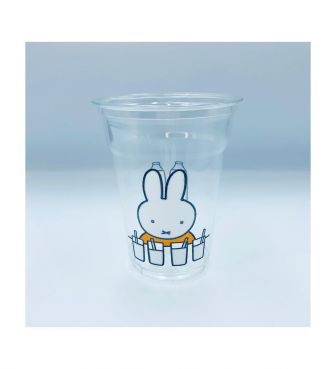 【miffy collection】クリアカップ 420ml オーソドックス GLYP