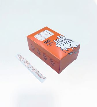 【miffy collection】袋入りピックス（爪楊枝） 100本 オーソドックス GLYP