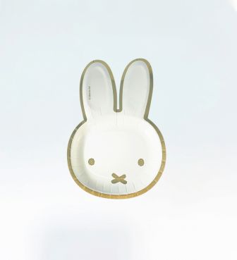 【miffy collection】抜き型ペーパープレート S シンプル GLYP