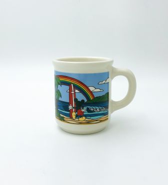 【SURF MICKEY COLLECTION / Heather Brown】MUG / RAINBOW