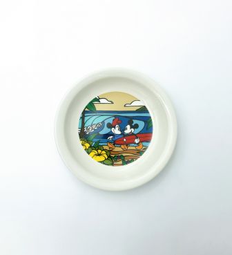 【SURF MICKEY COLLECTION / Heather Brown】PLATE(S) / COME SURF WITH ME
