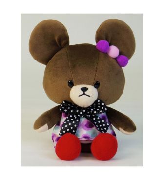 ぬいぐるみ やわらかビーンドール カラフルデイズ ブルーミング くまのがっこう NAKA