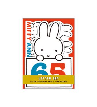 ダイカットカードレター 65th ミッフィー SQUA