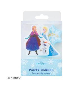 ディズニー パーティーキャンドル アナと雪の女王 KAME