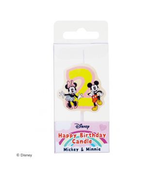ハッピーバースデーキャンドル 02 ミッキー&ミニー KAME