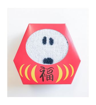 ミニタオルギフト ダルマパッケージ スヌーピーNISH
