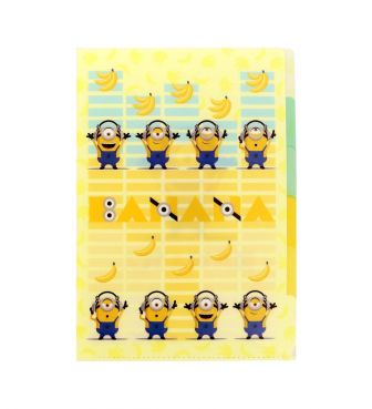 A4クリアファイル5ポケット B DMF11 ミニオン SUNS