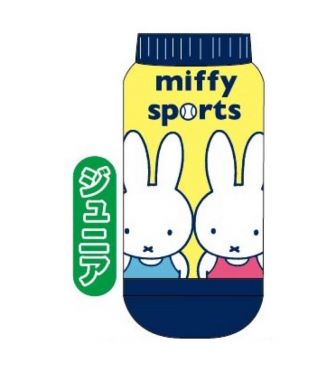 ジュニア靴下 イエロー ミッフィースポーツ