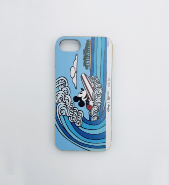 【SURF MICKEY COLLECTION / Heather Brown 】 iPhone6 / 7 / 8 CASE / WAVE RIDER