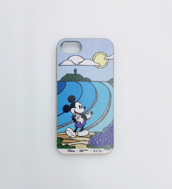 【SURF MICKEY COLLECTION / Heather Brown 】 iPhone6 / 7 / 8 CASE / KAMAKURA