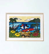 【SURF MICKEY COLLECTION / Heather Brown】ジクレープリントペーパー / COME SURF WITH ME