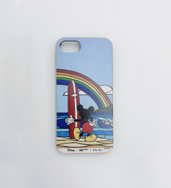 【SURF MICKEY COLLECTION / Heather Brown 】 iPhone6 / 7 / 8 CASE / RAINBOW