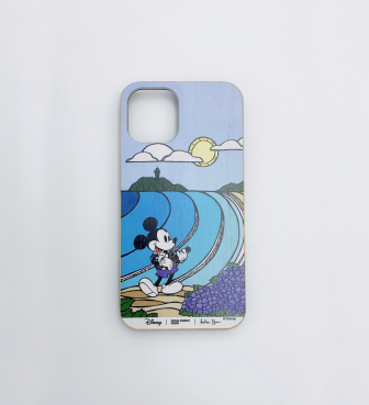 【SURF MICKEY COLLECTION / Heather Brown 】 iPhone11Pro CASE / KAMAKURA
