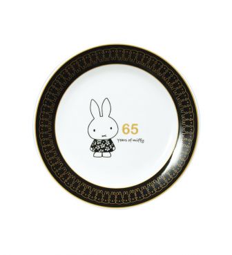 プレート ブラック 65th記念 ミッフィー