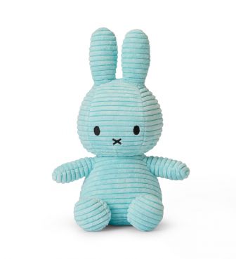 ミッフィー BON TON TOYS コーデュロイ 23cm ライトブルー MARC