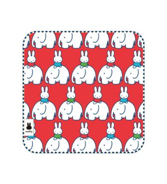 ミッフィー ふわふわハンカチーフ ピンク SQUA