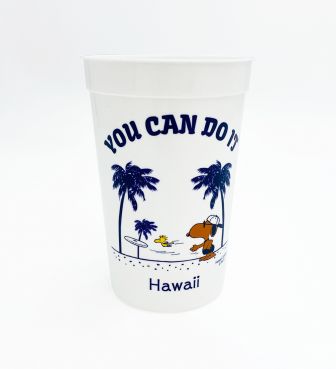 【SURF'S UP PEANUTS】プラカップ / YOU CAN DO IT