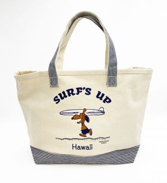 【SURF'S UP PEANUTS】トートバッグ(L) / SURF'S UP