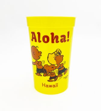 【SURF'S UP PEANUTS】プラカップ / ALOHA