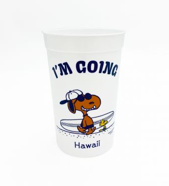 【SURF'S UP PEANUTS】プラカップ / I'M GOING
